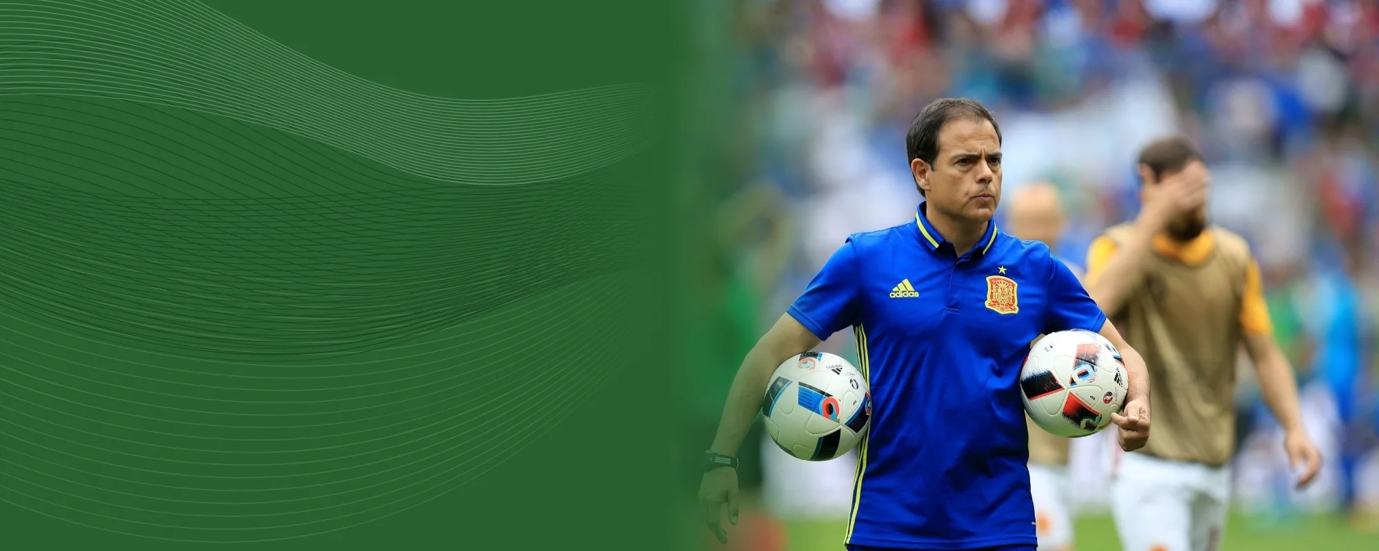 Preparador físico de élite en el terreno de juego