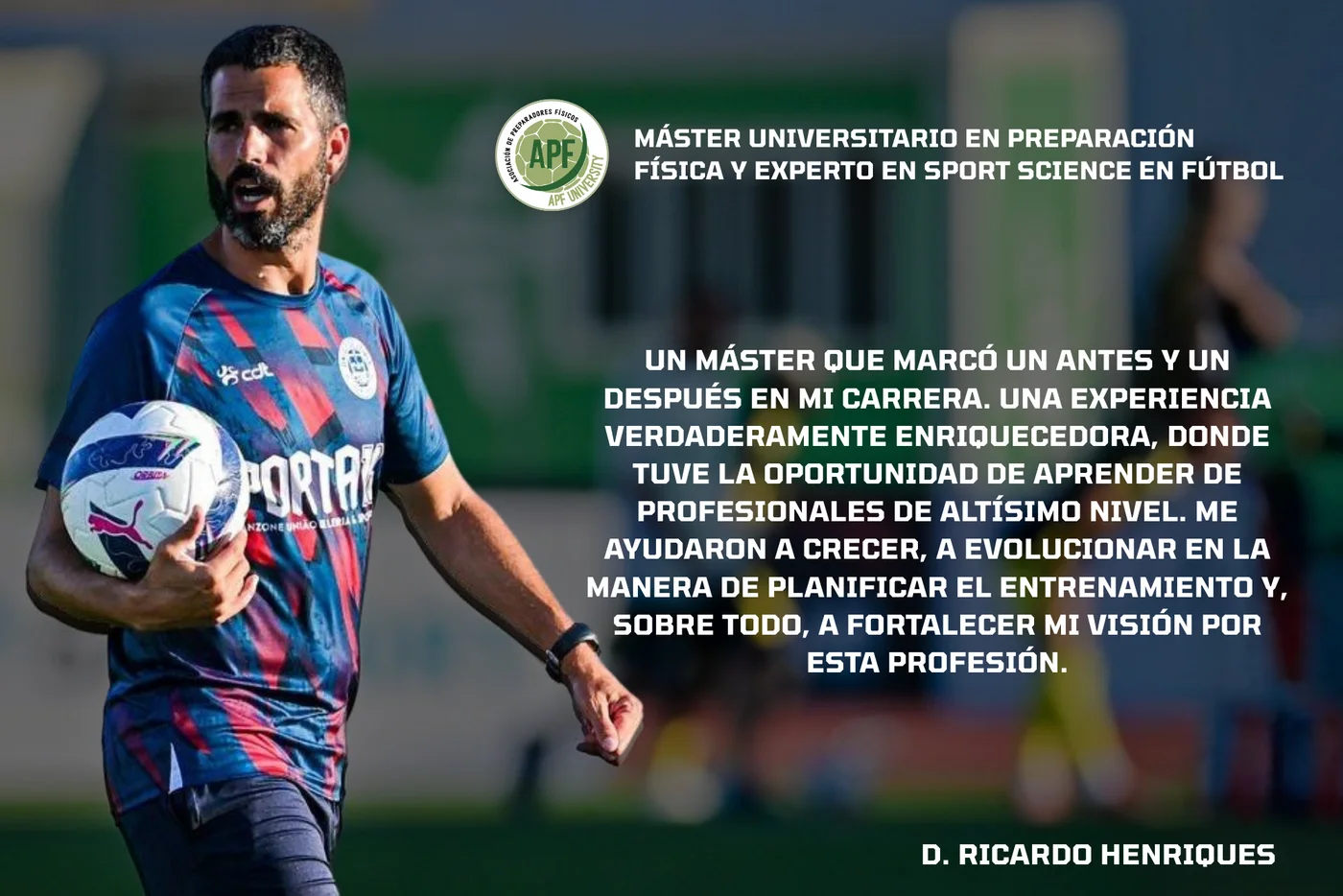 Testimonio de alumno del Máster APF University